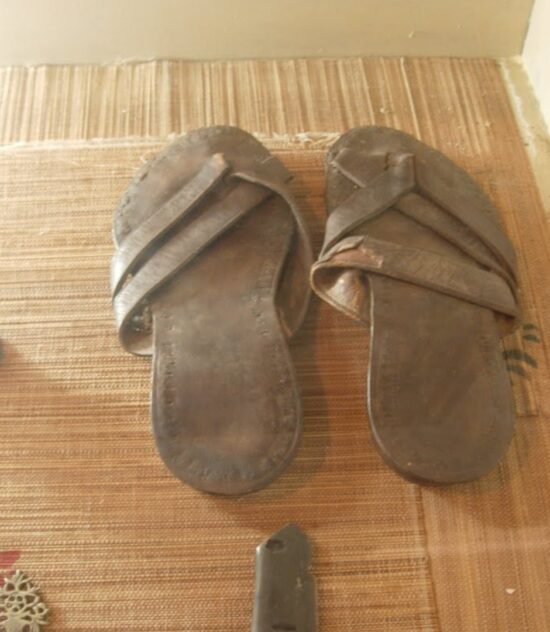 Gandhiji’s slippers